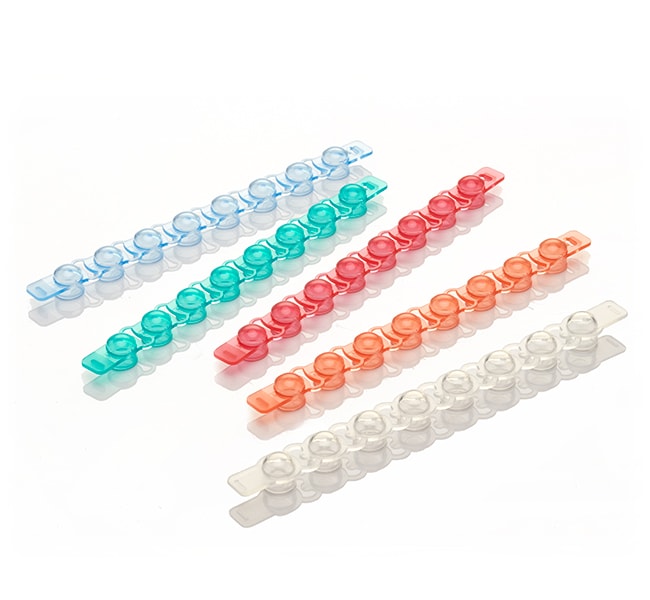 Thermo Fisher Scientific MicroAmp 8-Cap Strip, assorted colors