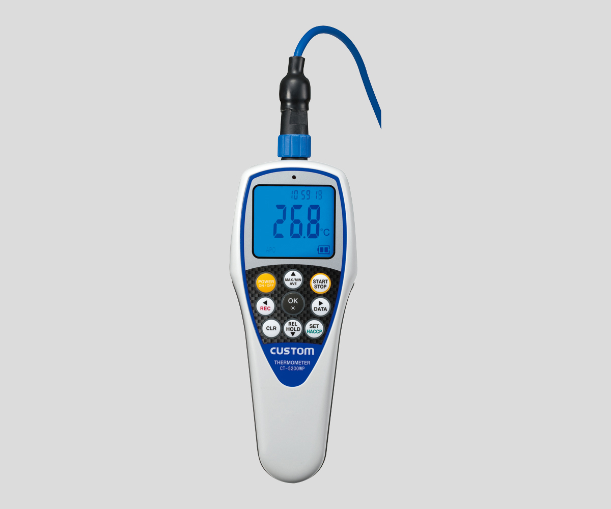 AS ONE Waterproof Thermometer, 방수형 디지털 온도계