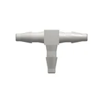Tee Tube Fitting with Classic Series Barbs, 3/32` (2.4 mm) ID Tubing