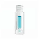 Thermo Fisher Scientific Wheaton 12 x 32mm Glass/Plastic Vials with 0.1mL Limited Volume Insert