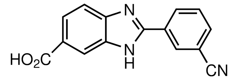 Merck 2-(3-Cyanophenyl)benzimidazole-6-carboxylic acid