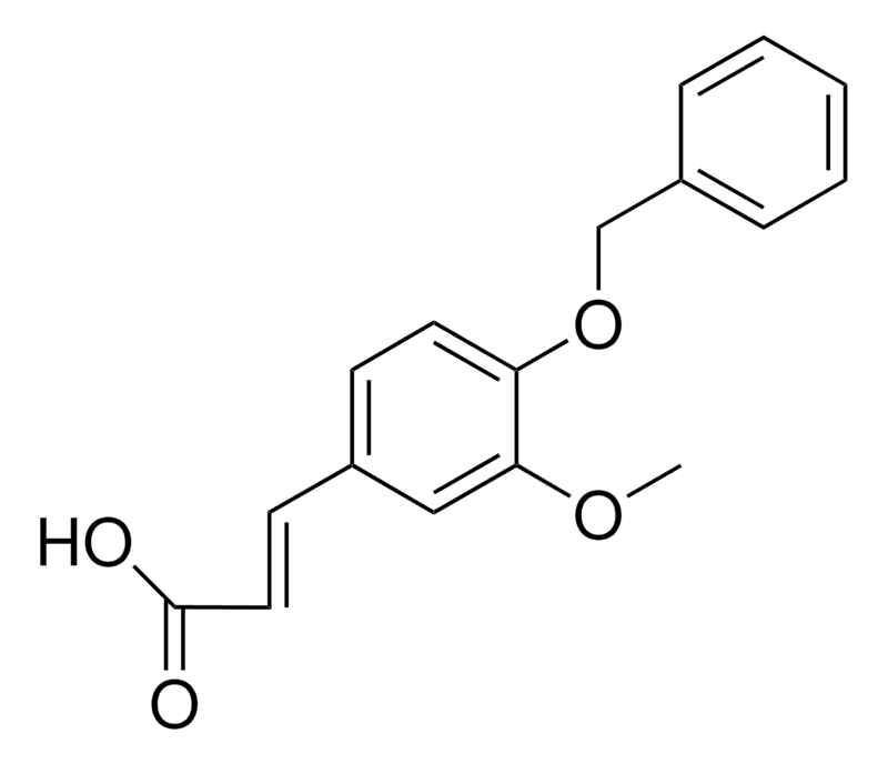 Merck 4-BENZYLOXY-3-METHOXYCINNAMIC AC-