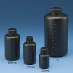 AS ONE J Bottle Round Type Narrow-Mouth(Shading, Sterile), J 원형 세구병(차광, 멸균처리)