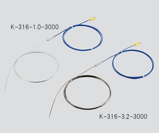 AS ONE K Thermocouple (5m·10m Sheath type), K 열전대 (5m·10m 시스 타입)