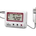 AS ONE Temperature and Humidity Data Logger (High Precision Wide Range Type), 온습도 기록계 (고정밀 광범위 타입)