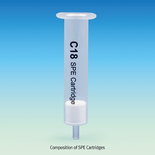Daihan Science Solid-phase Extraction Cartridges, PP Syringe Tube, with Adsorptive Filler, 200~