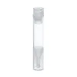 Waters Polypropylene 8 x 40 mm Snap Neck Total Recovery Vial with Polyethylene Septumless Cap, 700 µL Volume, 100/pk