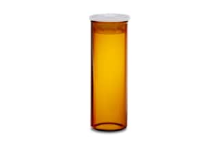 Waters Amber Glass 15 x 45 mm Snap Neck Vial, 4 mL Volume, 100/pk