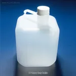 Daihan Science Azlon 5~20 Lit PP Square Heavy Duty Bottle, Carboy, Autoclavable at 121℃<br>Wit