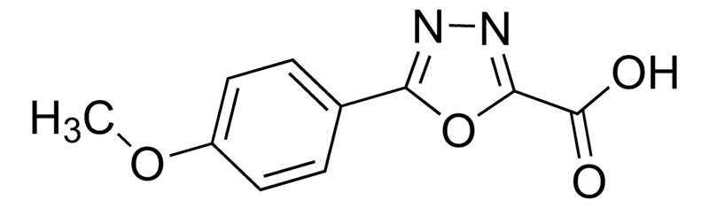 Merck 5-(4-Methoxyphenyl)-1,3,4-oxadiazole-2-carboxylic acid