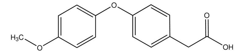 Merck 2-(4-(4-Methoxyphenoxy)phenyl)acetic acid