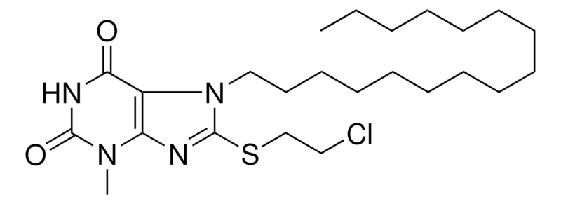 Merck 8-(2-CHLORO-ETHYLSULFANYL)-7-H - 10 MG&