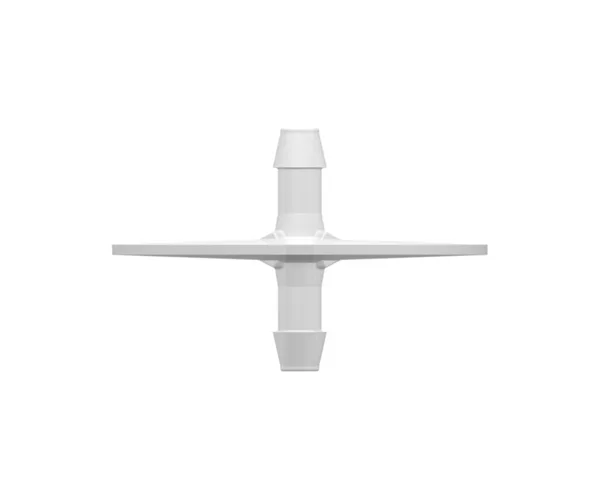 Dip Tube (Opposable Barbs) with two 600 Series Barbs, 3/16` (4.8 mm) Tubing ID, USP Class VI, Animal-free Polyethylene