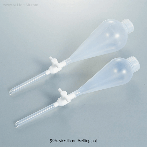 Daihan Science PFA Separating Funnel, Squibb 100 & 500㎖, 01(PFA), 04(FEP), Autoclavable<br>With