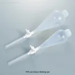 Daihan Science PFA Separating Funnel, Squibb 100 & 500㎖, 01(PFA), 04(FEP), Autoclavable<br>With