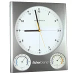 Thermo Fisher Scientific Traceable Futuristic Thermometer/Humidity Clock