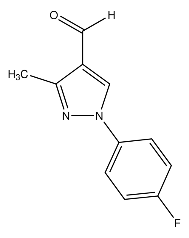 Merck 1-(4-Fluorophenyl)-3-methyl-1H-pyrazole-4-carbaldehyde
