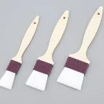 AS ONE Paint Brush Anti-Heat, 내열 나일론 솔(PP 자루)