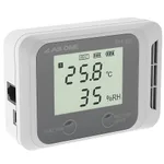 AS ONE Digital Temperature and Humidity Logger (Large Monitor Memory Type), 디지털온습도 모니터(대형화면·메모리 타입)