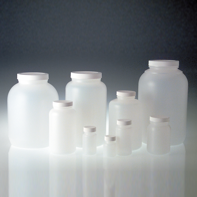 Wide Mouth Round Bottle, HDPE HDPE 라운드 광구병