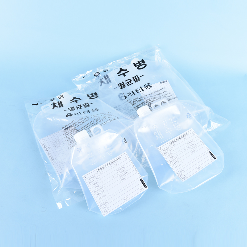 Water Collection Bottle, Sterilized PE 무균 채수병