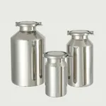 Stainless Steel Bottle, Clamp Type 클램프형 스테인레스 바틀