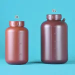 Amber Large Capacity Bottle, HDPE 갈색 PE 대용량 광구병