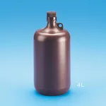 Amber Large Narrow Mouth Bottle, PP 갈색 대용량 세구병