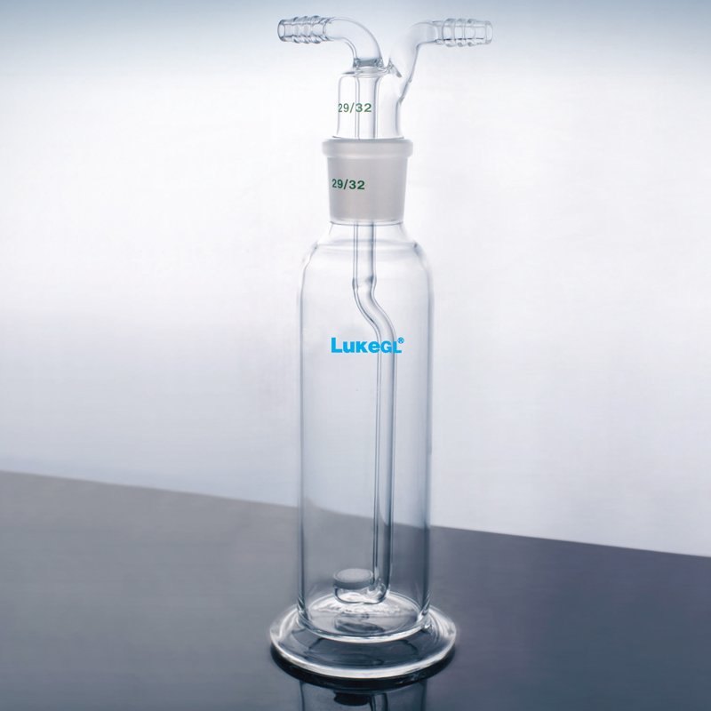 Gas Washing Bottle 필터 부착형 가스 세척병, LukeGL
