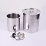 Cylindrical Stainless Steel Container 타원형 스테인레스 용기