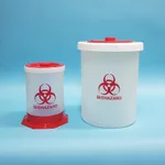 Waste Container, Biohazardous 유해 폐기물 용기, PP