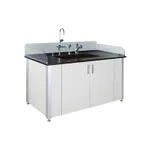 Laboratory Frame-type Sink Table 프레임용 실험실용 싱크대, PP Bowl & Phenolic Plate