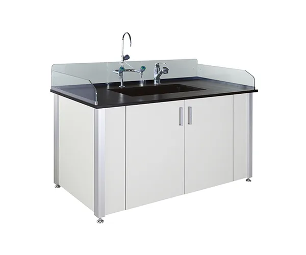 Laboratory Frame-type Sink Table 프레임용 실험실용 싱크대, PP Bowl & Phenolic Plate