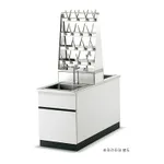 Laboratory Sink Table 양면형 실험실용 싱크대, Stainless Steel Plate & Bowl