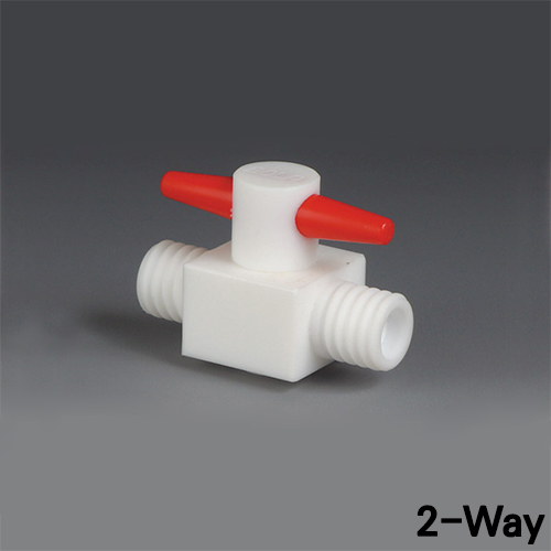 GL Stopcock PTFE 테프론 GL 스크류 스탑콕크