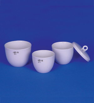 Porcelain Crucible 자제 도가니