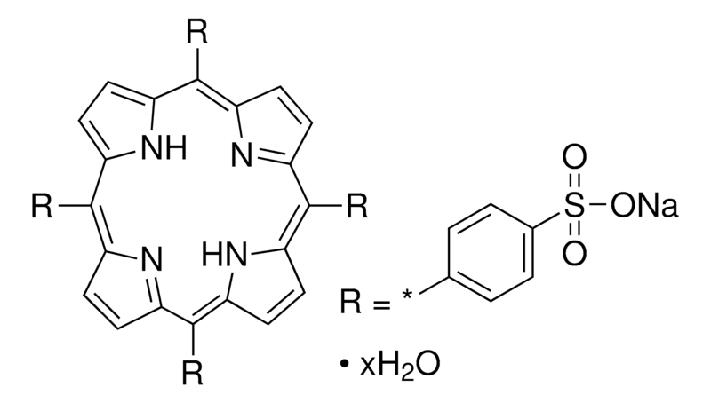 Merck 5,10,15,20-Tetraphenyl-21H, 23H-porphine-p,p',p,p'''-tetrasulfonic acid tetrasodium hydrate