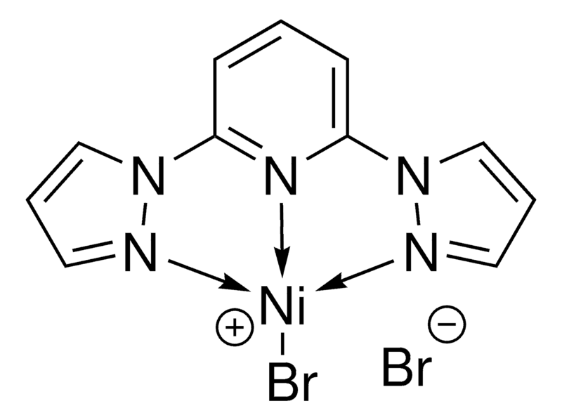 Merck 2,6-bis(N-pyrazolyl)pyridine nickel(II) bromide