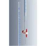 Marienfeld Superior Burettes acc to Mohr, Class AS with NS PTFE plug, with Schellbach stripe