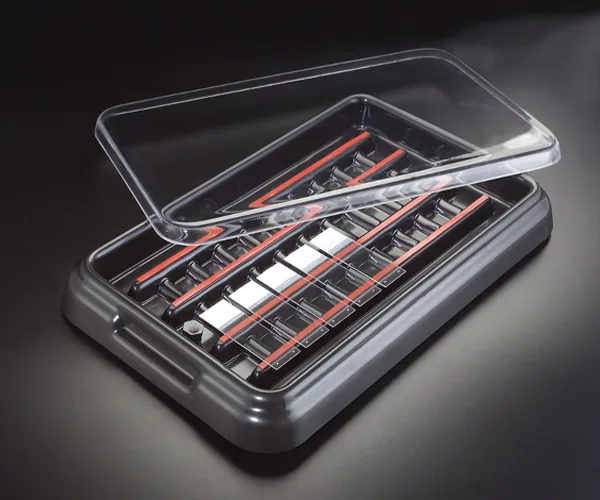 Simport Slide Staining System, StainTray 20매용