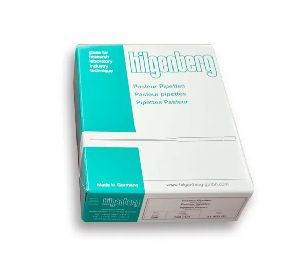 Hilgenberg Pasteur pipet, glassm 기본형