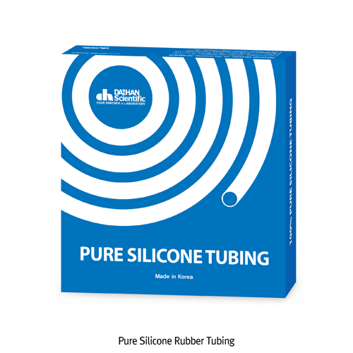 Daihan Science DAIHAN Pure Silicone Rubber Tubing, Neutral Clear, id Φ1.5~Φ18mm<br>With High-F