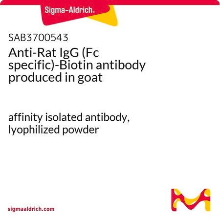 Merck Anti-Rat IgG (Fc specific)-Biotin antibody produced in goat