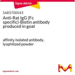 Merck Anti-Rat IgG (Fc specific)-Biotin antibody produced in goat