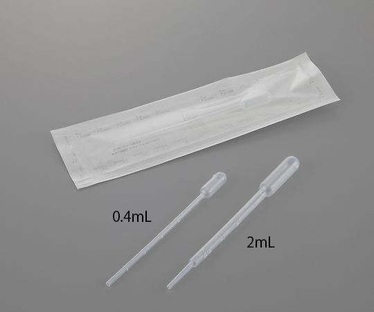AS ONE Sterile Poly Dropper (Individual Packaging), 멸균 폴리 스포이트(개별 포장)