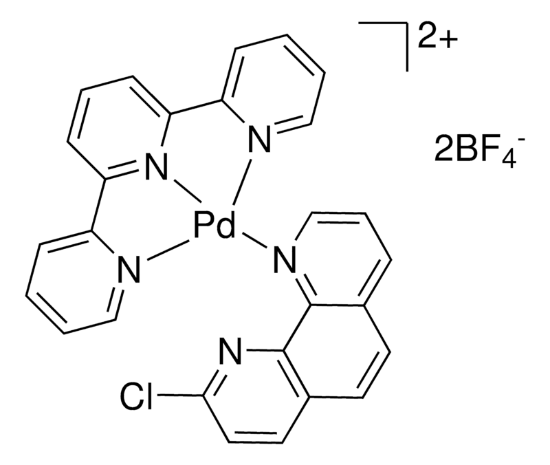 Merck [Pd(terpy)(2-Cl-phen)](BF4)2 