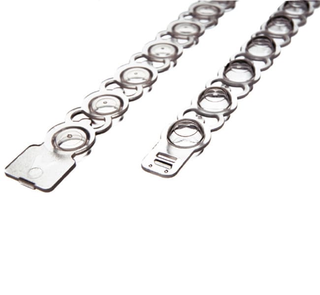 Thermo Fisher Scientific Flat PCR Caps, strips of 8, 120/Cs.