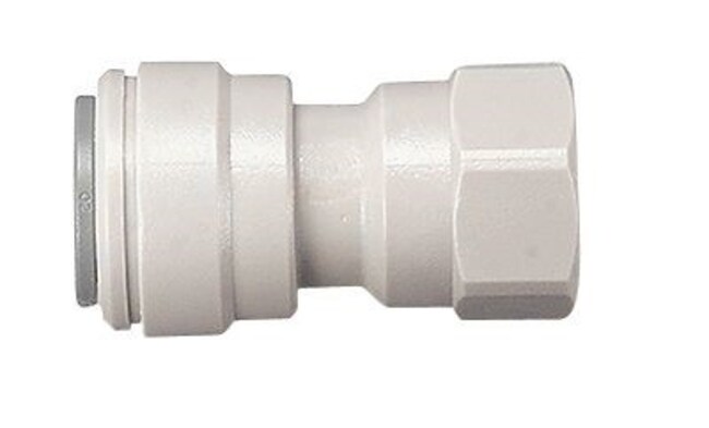 Thermo Fisher Scientific Push-to-Connect Threaded Female Adapters, 3/8 in.  x 1/4 in. NPTF