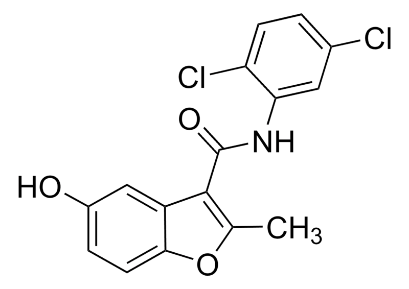 Merck N-(2,5-Dichlorophenyl)-5-hydroxy-2-methyl-1-benzofuran-3-carboxamide