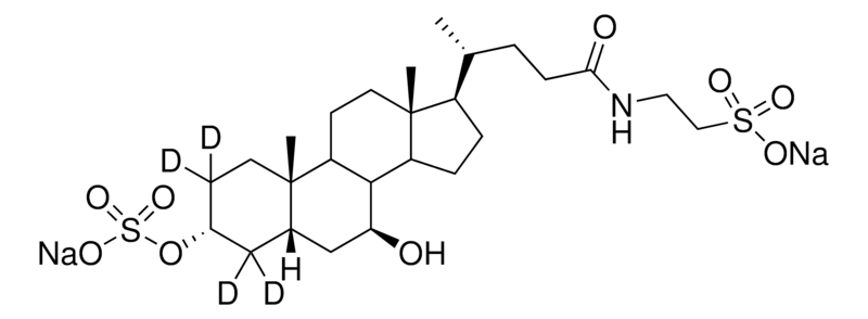 Merck Tauroursodeoxycholic-2,2,4,4-d4 acid 3-sulfate disodium salt